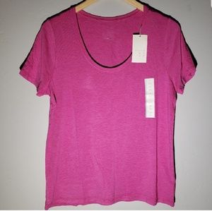 NWT Women's Any Day Short Sleeve Scoop T-S…